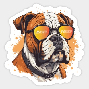 Cleveland Browns DAWG POUND Sticker